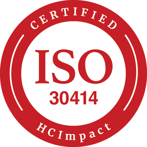ISO 30414 Certified